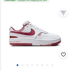 Nike gamma force white/red/medium pink